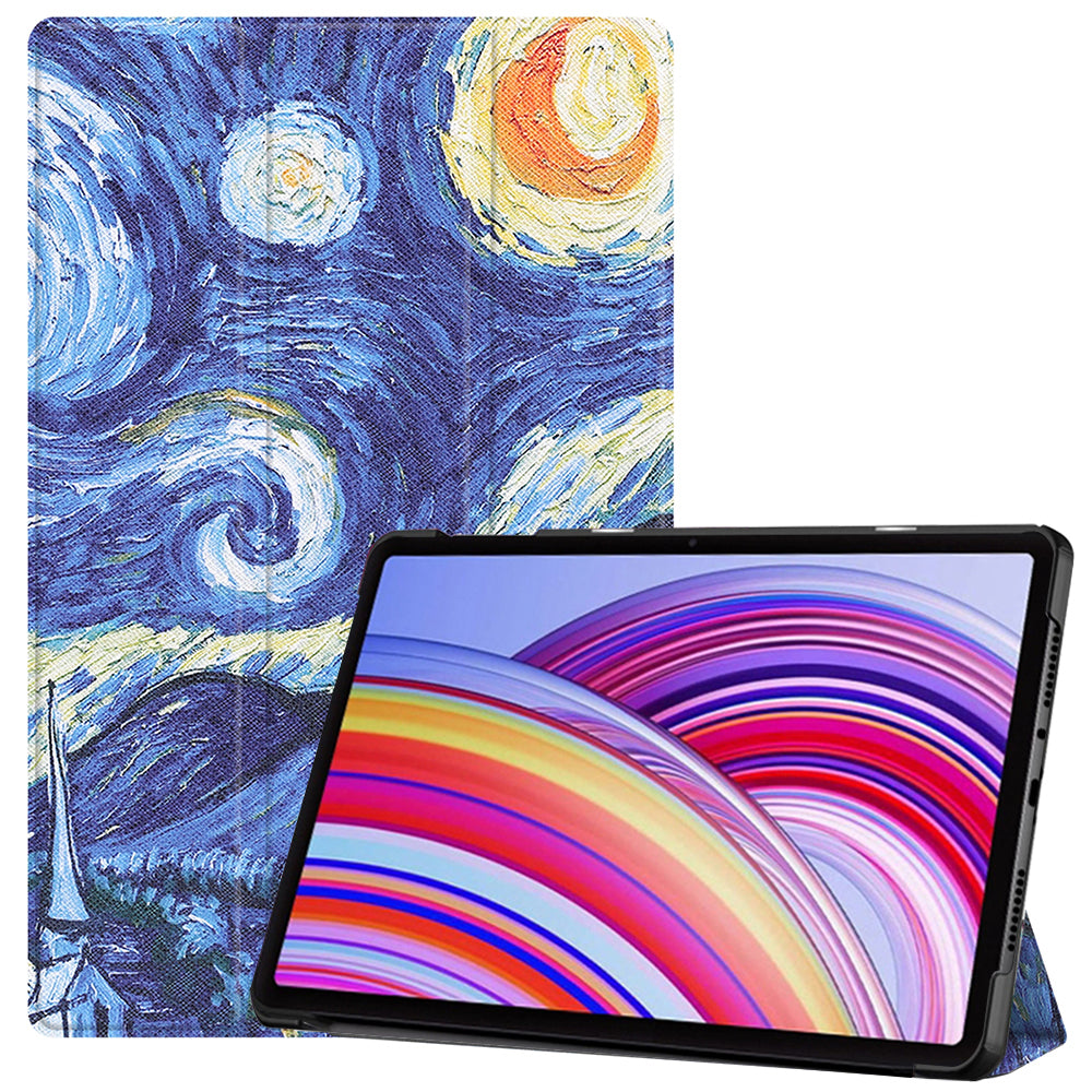 Etui na Xiaomi Redmi Pad Pro / Pad / Pad Pro 5G, Techsuit, FoldPro Starry Night, Wielokolorowe