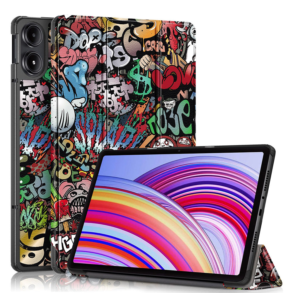 Etui na Xiaomi Redmi Pad Pro / Pad / Pad Pro 5G, Techsuit, FoldPro Urban Vibe, Wielokolorowe
