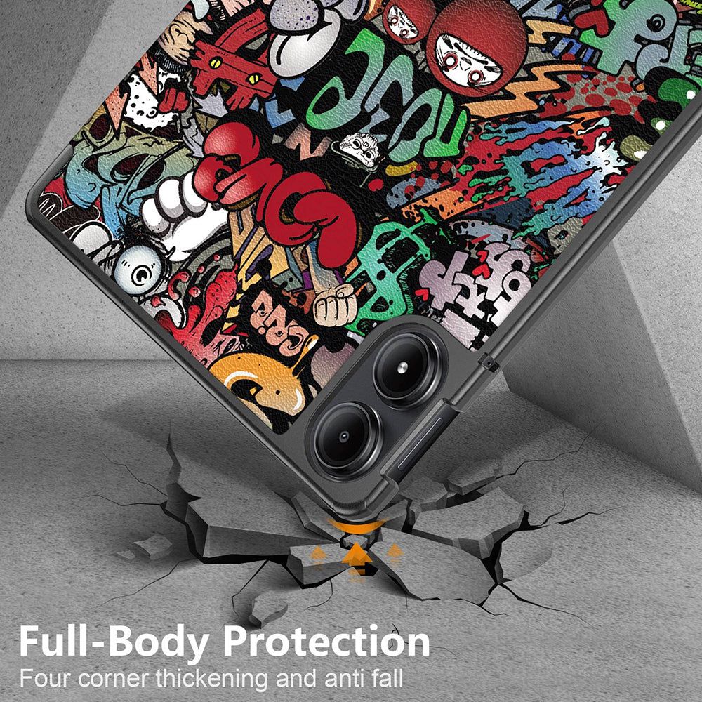 Etui na Xiaomi Redmi Pad Pro / Pad / Pad Pro 5G, Techsuit, FoldPro Urban Vibe, Wielokolorowe