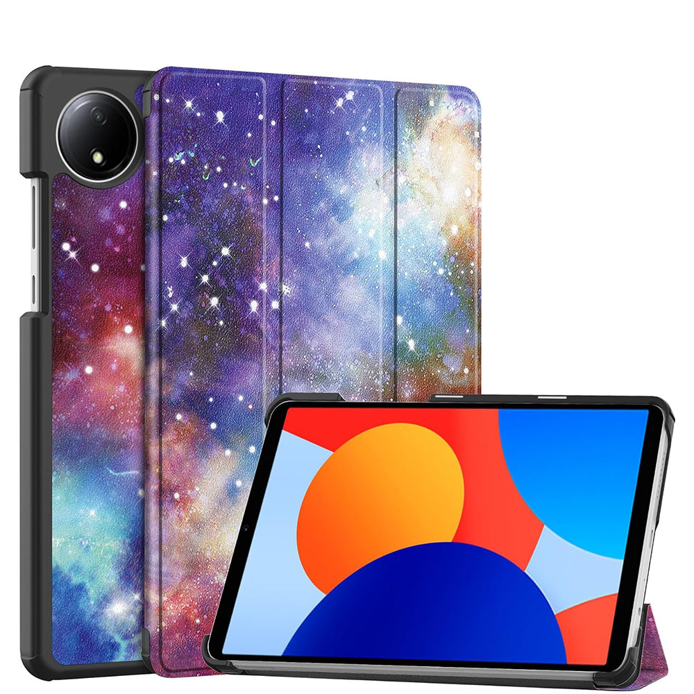 Etui na Xiaomi Redmi Pad SE 8.7, Techsuit, FoldPro Galaxy, Wielokolorowe