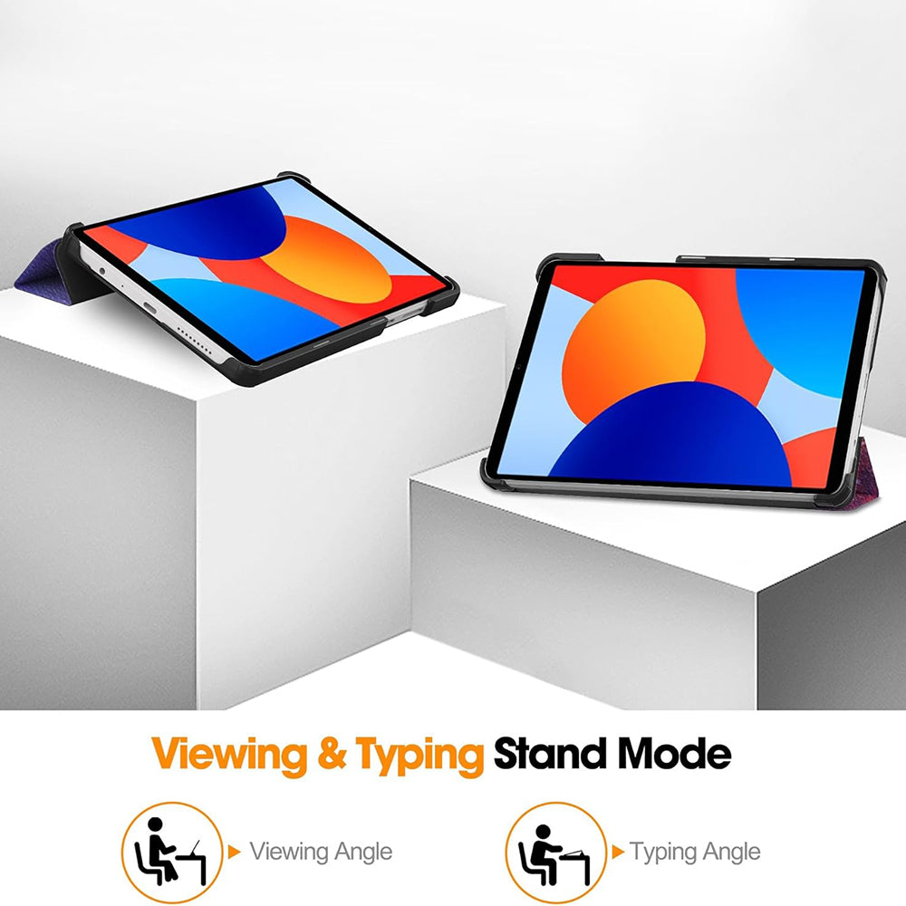 Etui na Xiaomi Redmi Pad SE 8.7, Techsuit, FoldPro Galaxy, Wielokolorowe