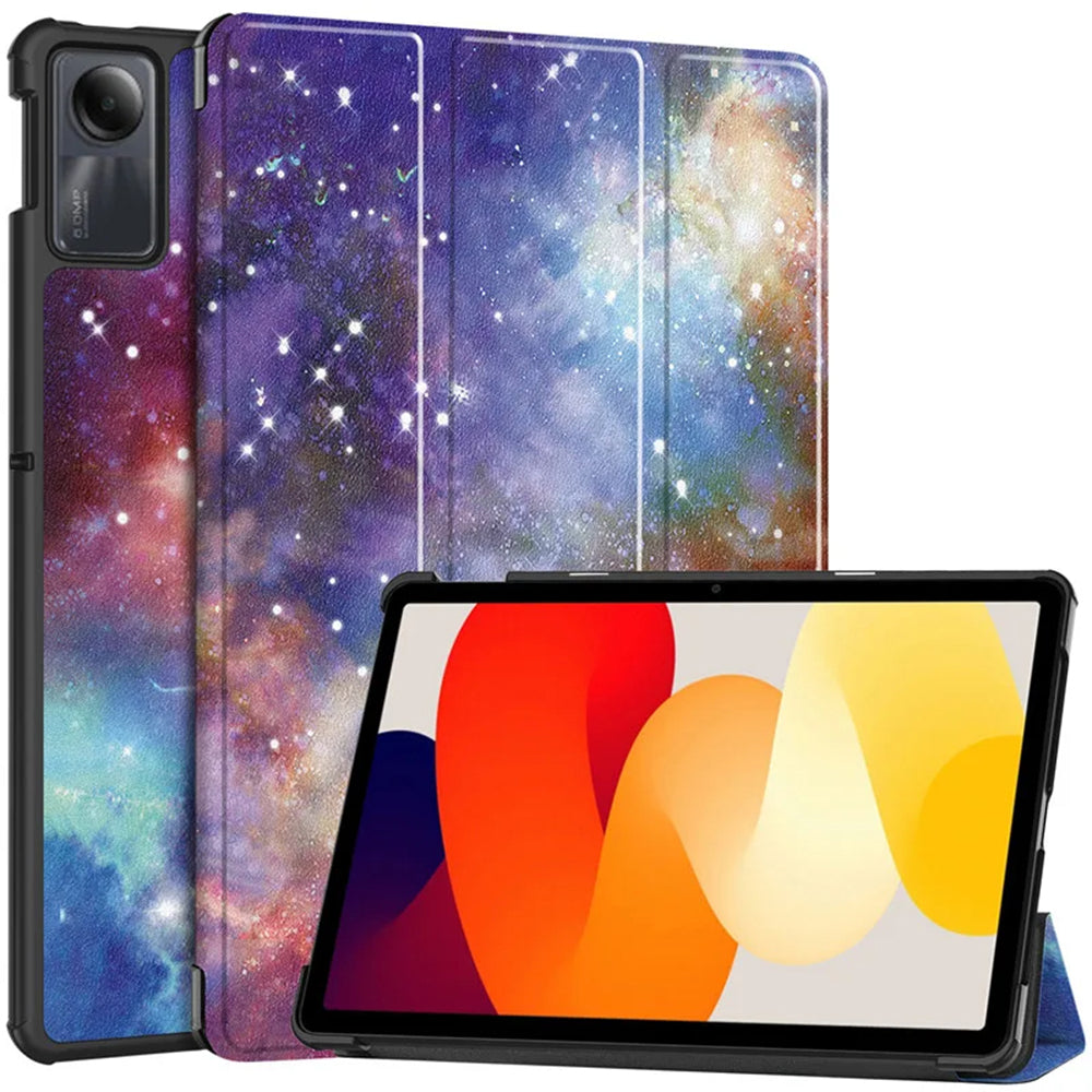 Etui na Xiaomi Redmi Pad SE, Techsuit, FoldPro Galaxy, wielokolorowe