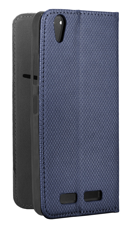 Etui do Samsung Galaxy J3 (2017) J330, OEM, Smart Magnet, Granatowe