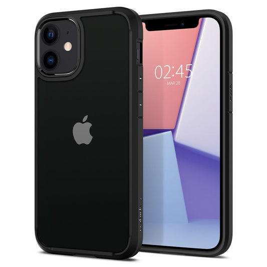 Etui na Apple iPhone 12 / 12 Pro, Spigen, Ultra Hybrid, Czarne ACS01703