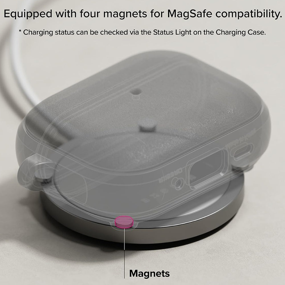 Etui Ringke Onyx Magnetic Apple AirPods Pro 3, Brąz