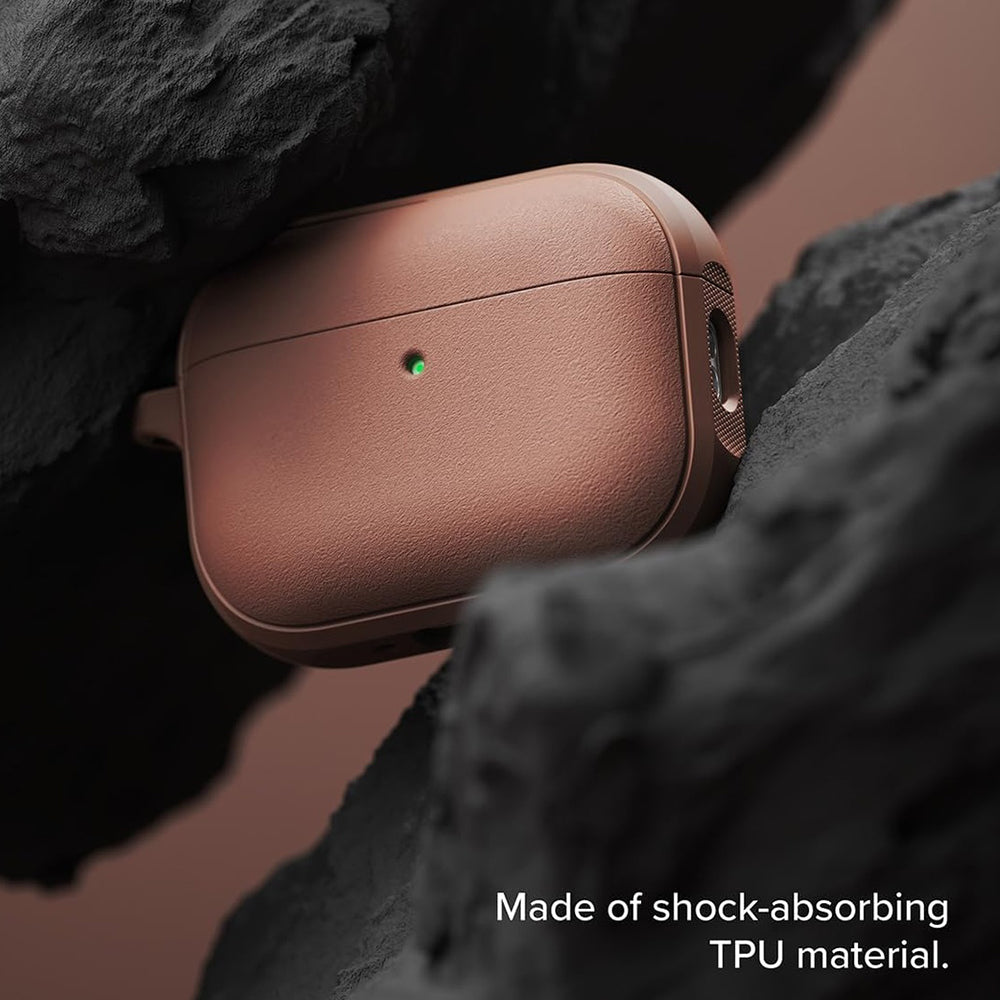 Etui Ringke Onyx Magnetic Apple AirPods Pro 3, Brąz