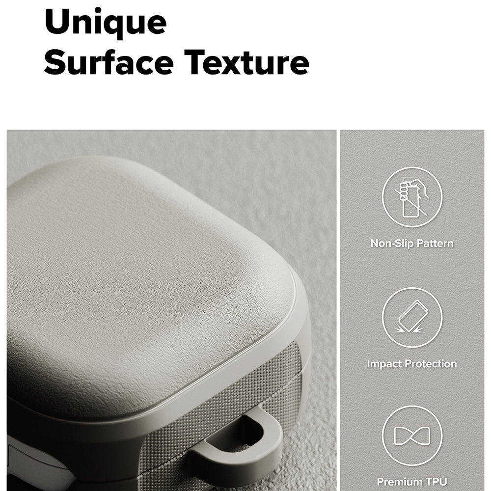 Etui Ringke Onyx Magnetic dla Samsung Galaxy Buds4 / Buds4 Pro, Szare