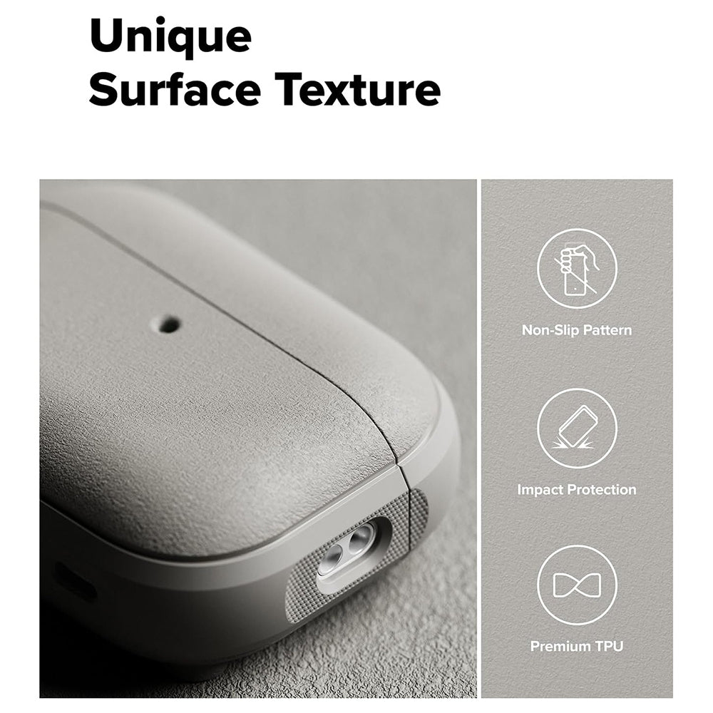 Magnetyczne etui Ringke Onyx do Apple AirPods Pro 3, Szare