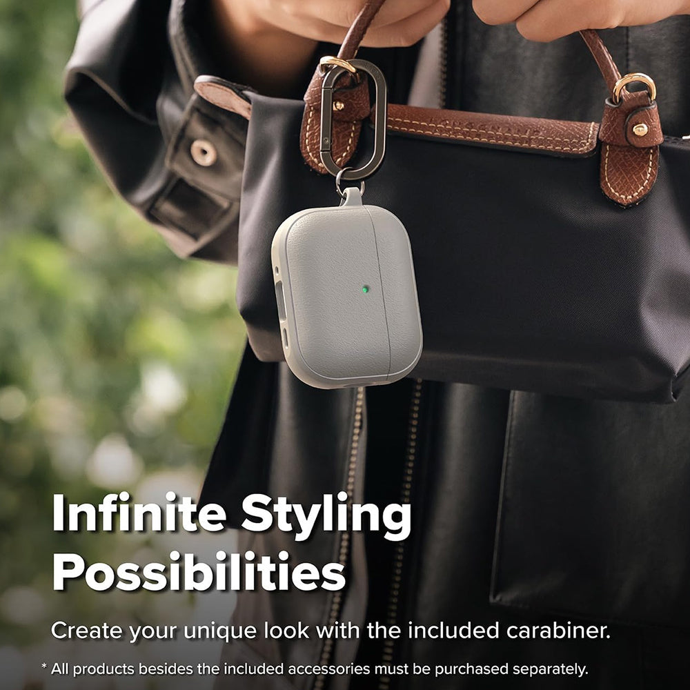 Magnetyczne etui Ringke Onyx do Apple AirPods Pro 3, Szare