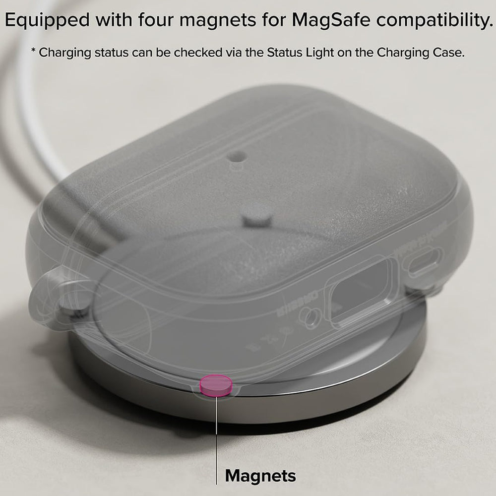 Magnetyczne etui Ringke Onyx do Apple AirPods Pro 3, Zielone