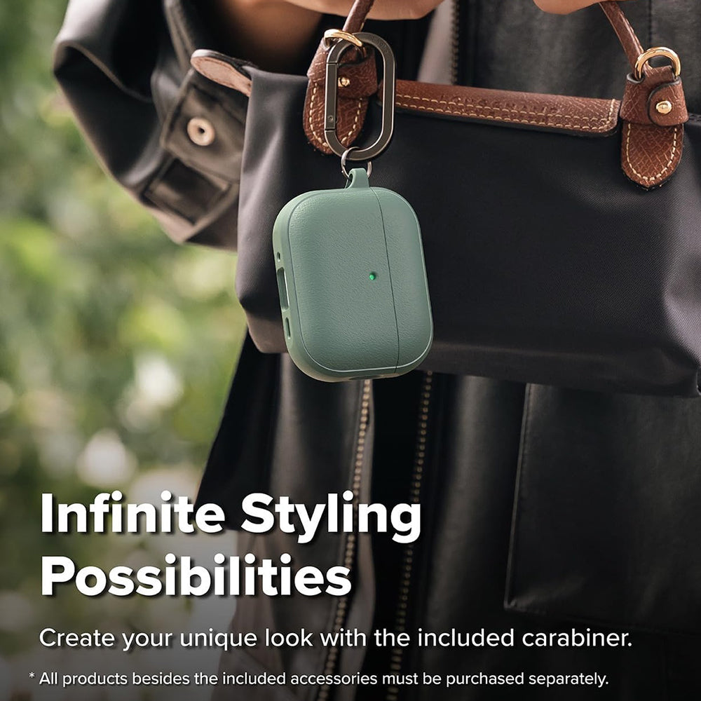 Magnetyczne etui Ringke Onyx do Apple AirPods Pro 3, Zielone
