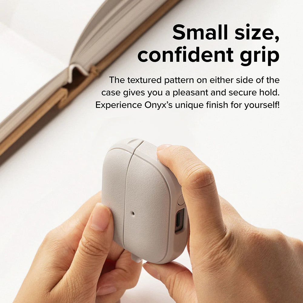 Etui Ringke Onyx Magnetic do Samsung Galaxy Buds3 FE / Buds3 Pro / Buds3, Szary