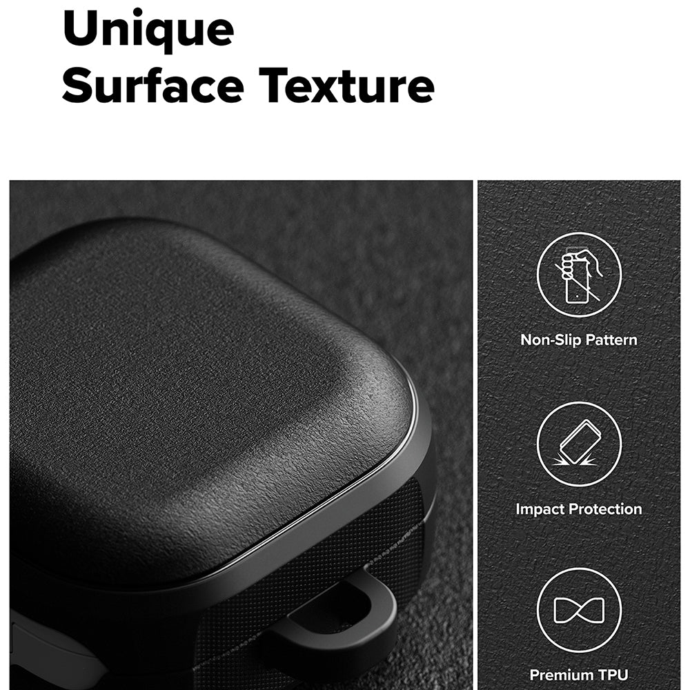 Etui Ringke Onyx Magnetic dla Samsung Galaxy Buds4 / Buds4 Pro, Czarne