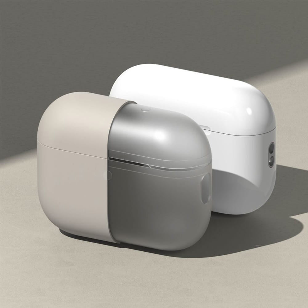Etui Ringke dla Apple AirPods Pro 3, Kremowe