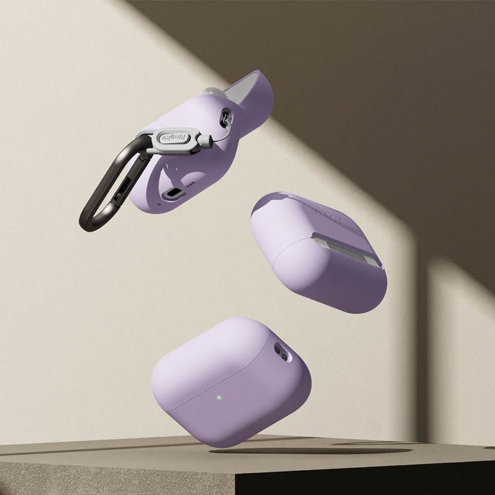 Ringke Case for Apple AirPods Pro 3, Light Purple
