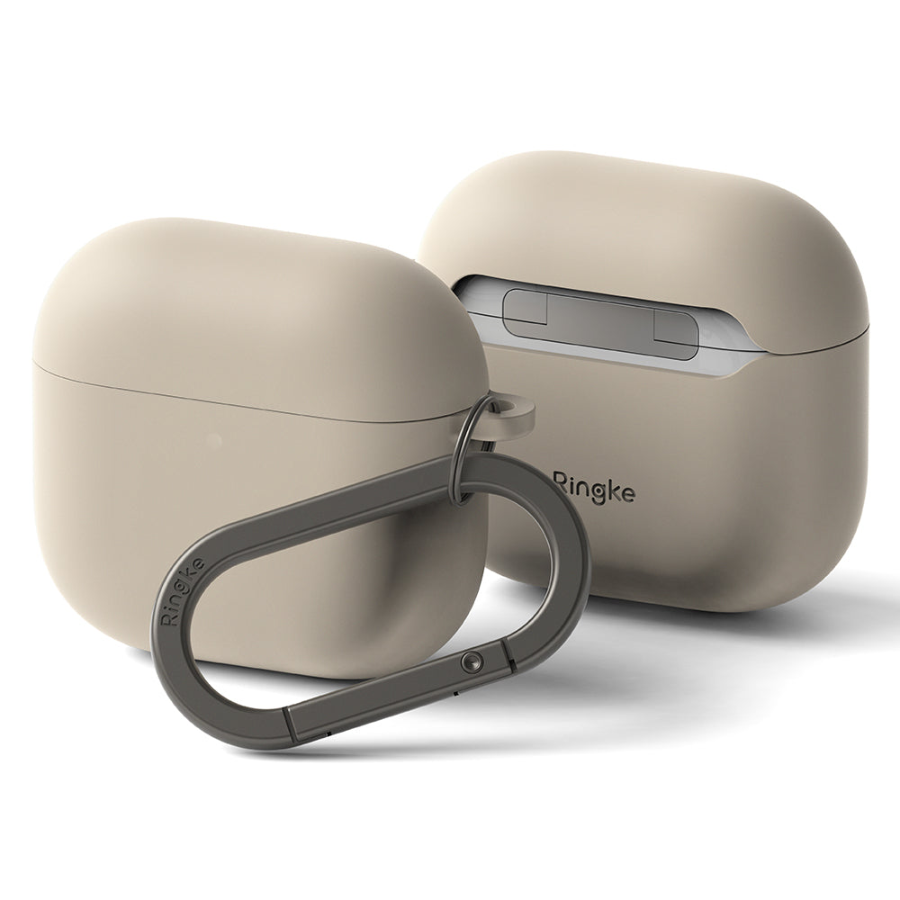 Etui Ringke na Apple AirPods 4, kremowe