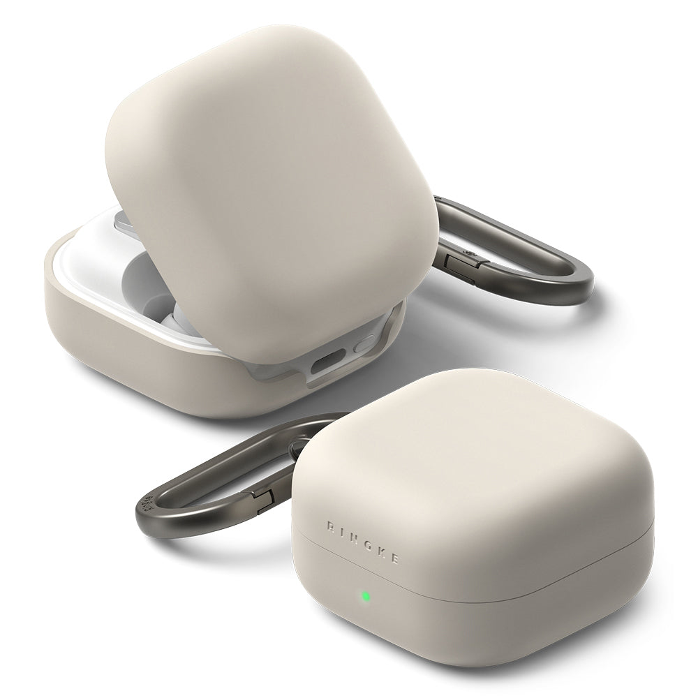 Ringke Case for Samsung Galaxy Buds4 / Buds4 Pro, Cream