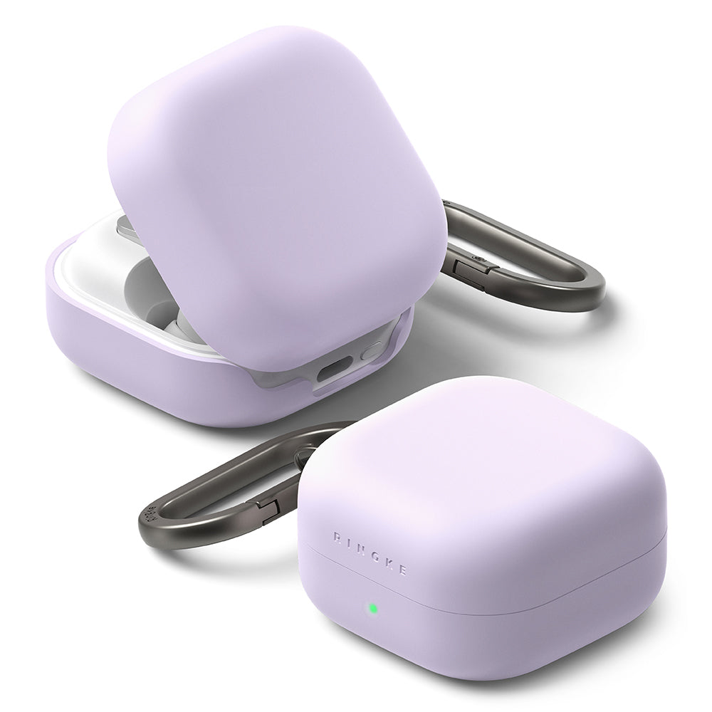 Etui Ringke dla Samsung Galaxy Buds4 / Buds4 Pro, Jasny Fiolet