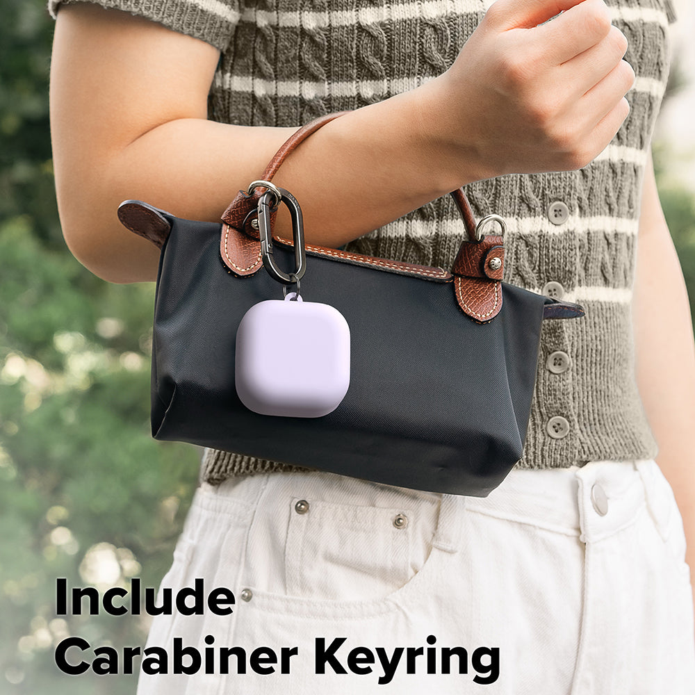 Etui Ringke dla Samsung Galaxy Buds4 / Buds4 Pro, Jasny Fiolet