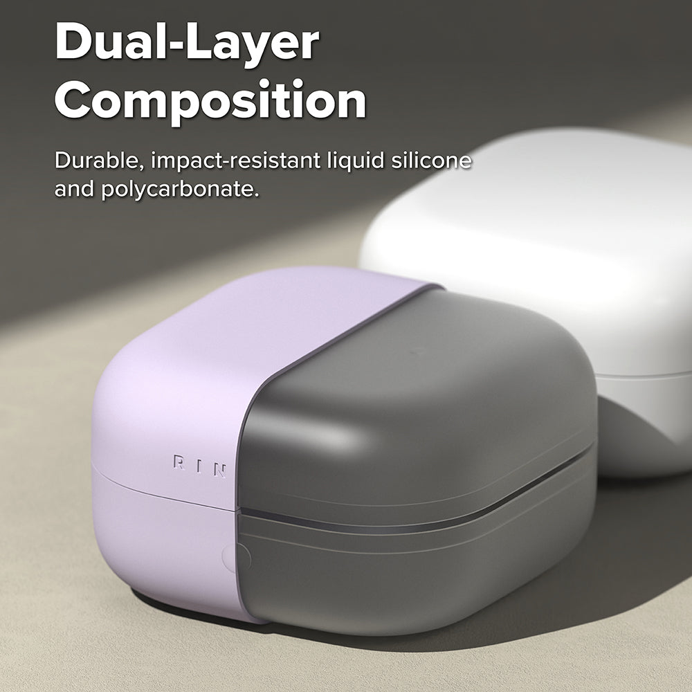 Etui Ringke dla Samsung Galaxy Buds4 / Buds4 Pro, Jasny Fiolet