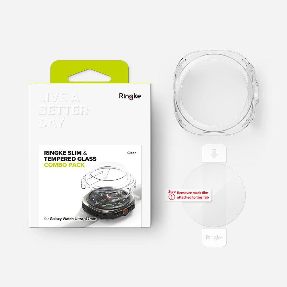 Etui Ringke Slim do Samsung Galaxy Watch Ultra, Przezroczyste