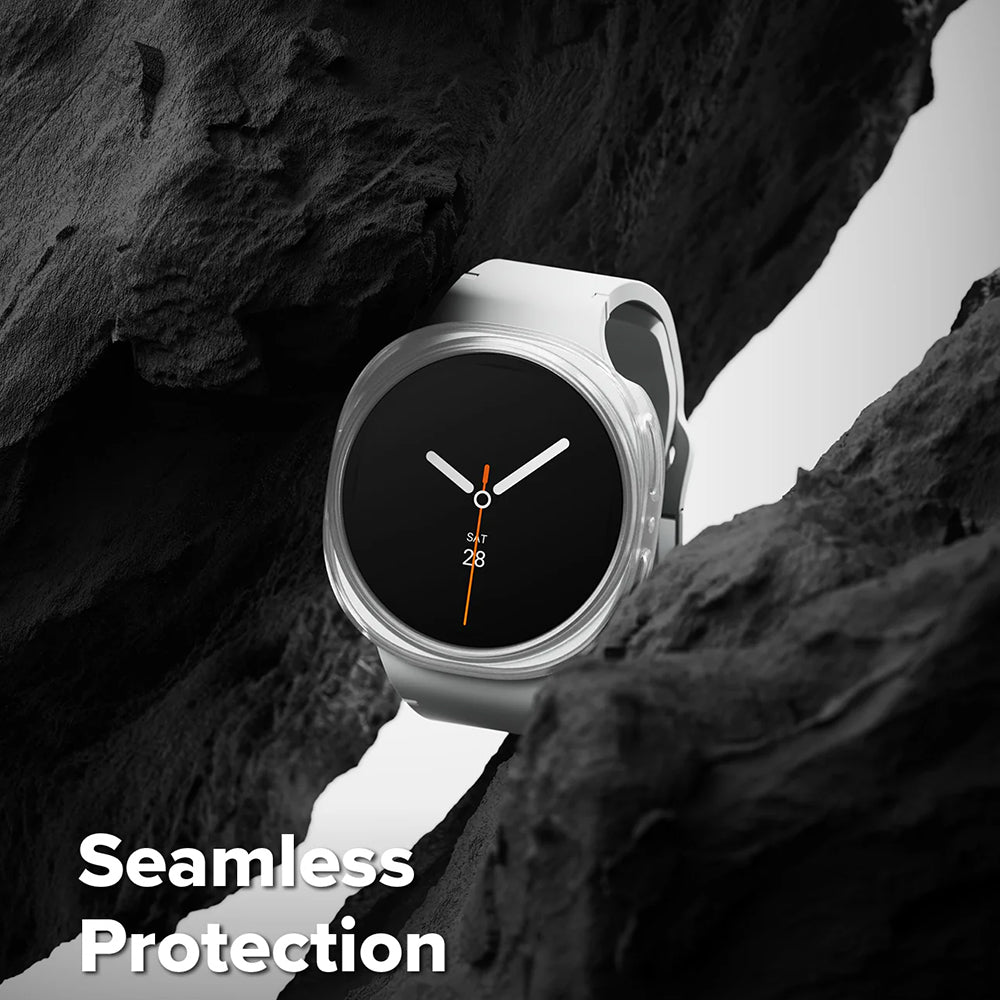 Etui Ringke Slim do Samsung Galaxy Watch8 44mm, Zestaw 2 sztuki, Przezroczyste