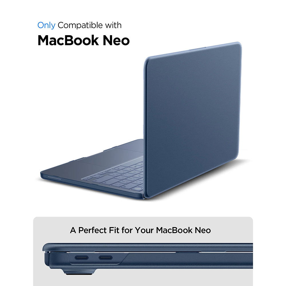Etui Spigen Airskin do Apple MacBook Neo 13 cali, Przezroczyste Matowe ACS11543