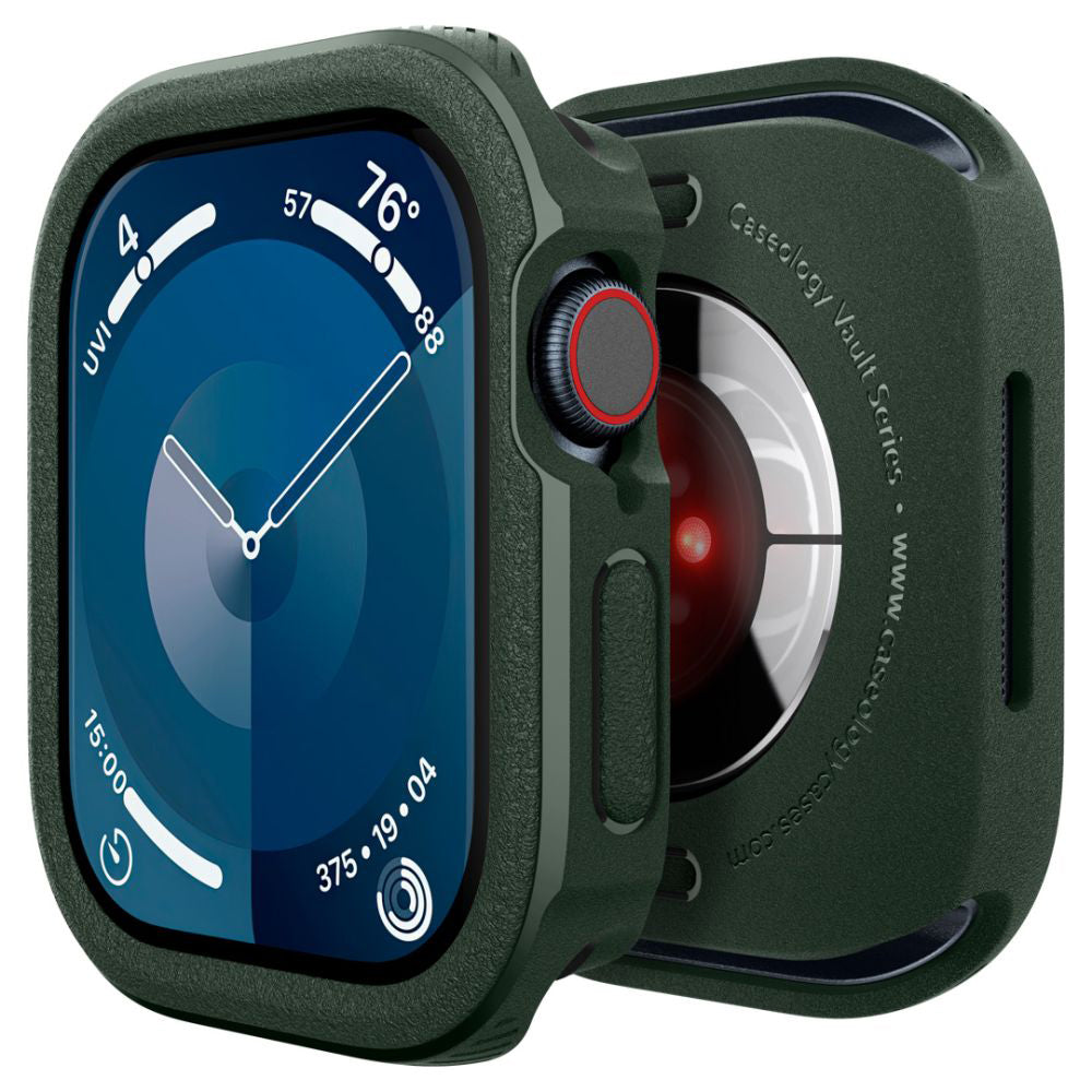 Pasek Spigen Caseology Vault dla Apple Watch Series 10 / 11 46mm, Zielony