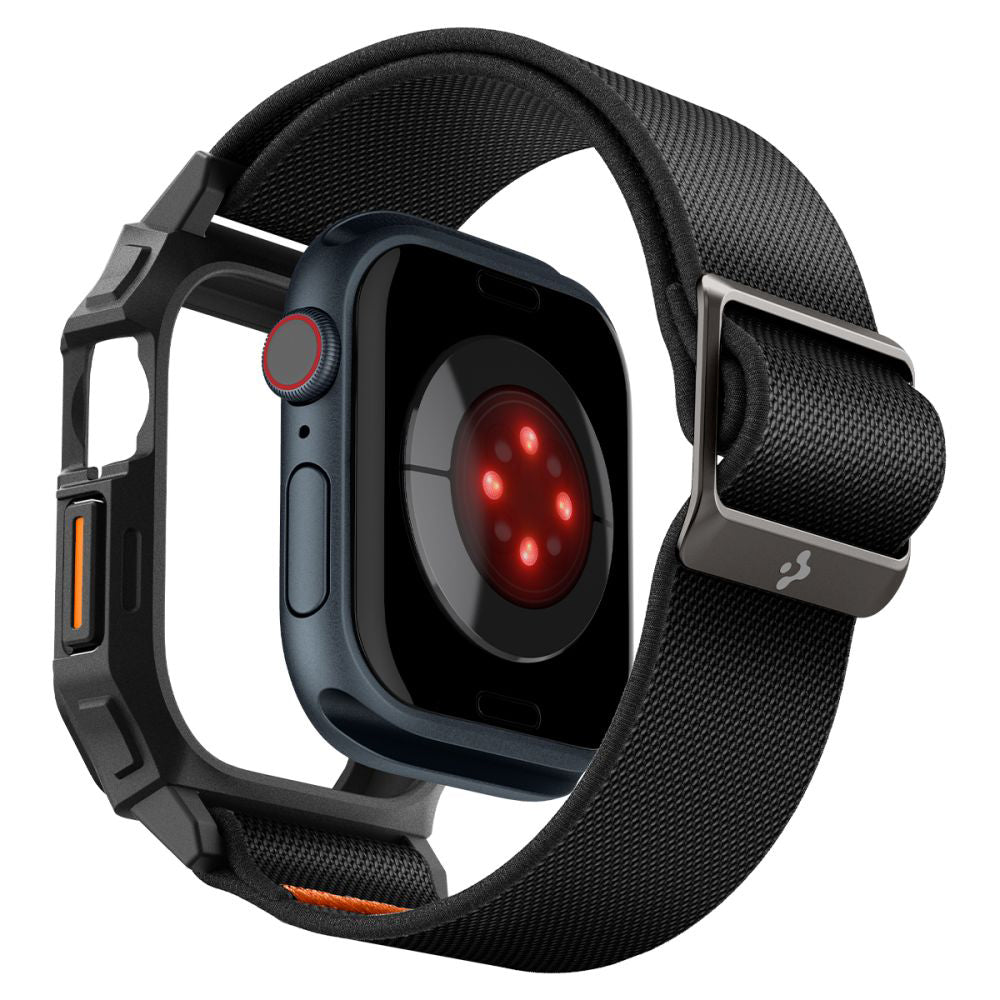 Etui Spigen Lite Fit Pro dla Apple Watch Series 10 42mm, Czarne Matowe ACS08594