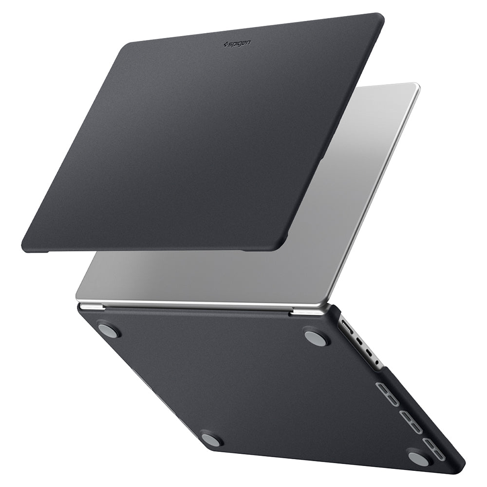 Etui Spigen Nano Pop do Apple MacBook Pro 16 cali (2026) / (2024) / (2023) / (2021), czarne ACS11275
