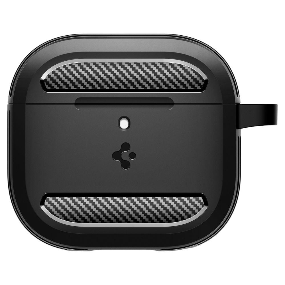 Etui Spigen Rugged Armor dla Apple AirPods 4, Matowe Czarne