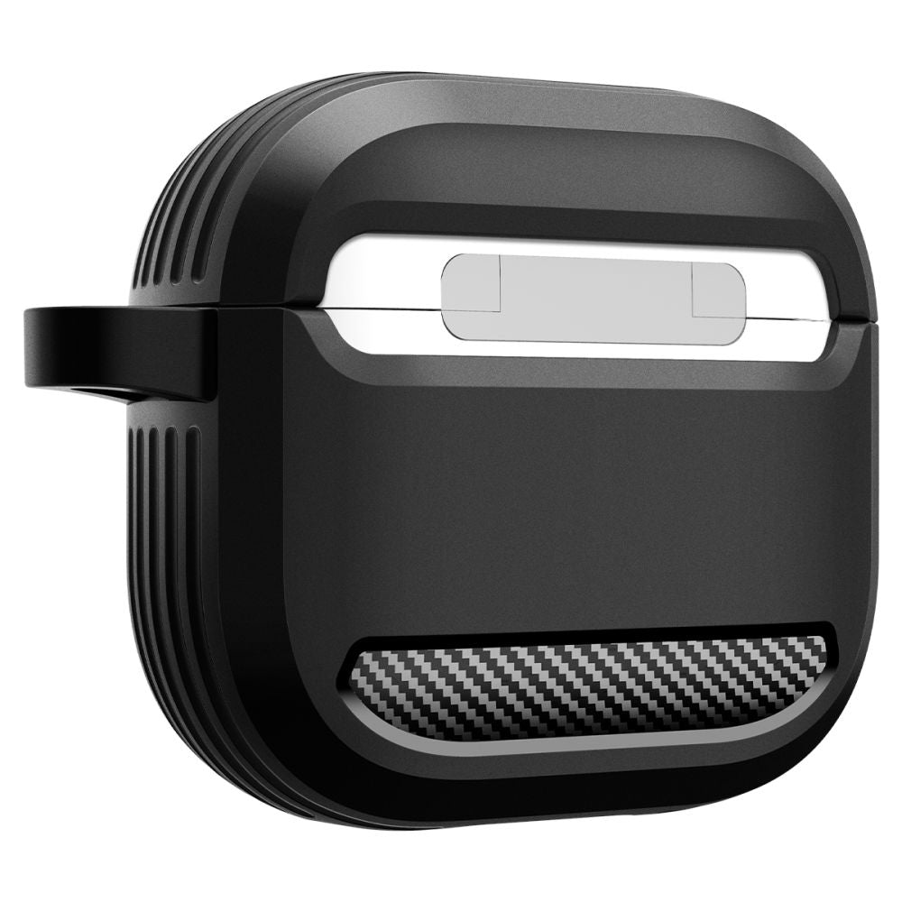 Etui Spigen Rugged Armor dla Apple AirPods 4, Matowe Czarne