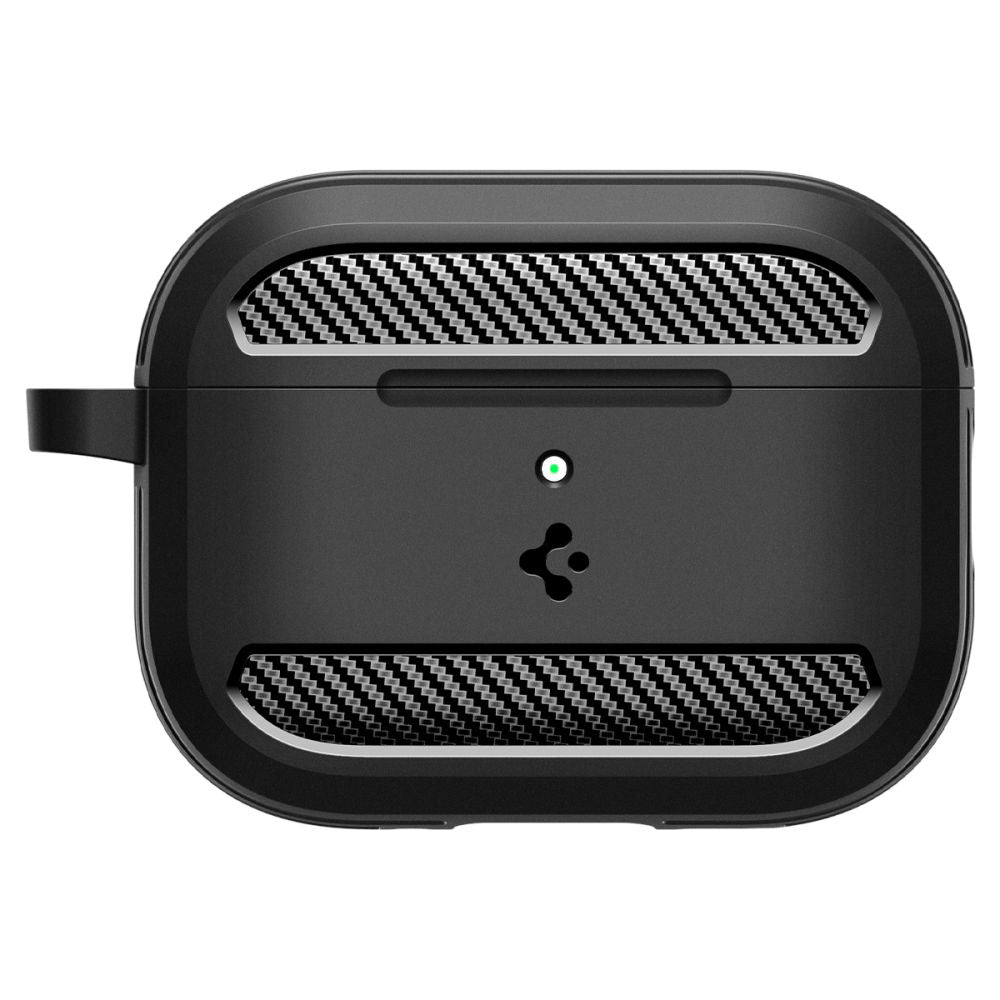 Spigen Rugged Armor Case for Apple AirPods Pro 3, Matte Black ACS09822