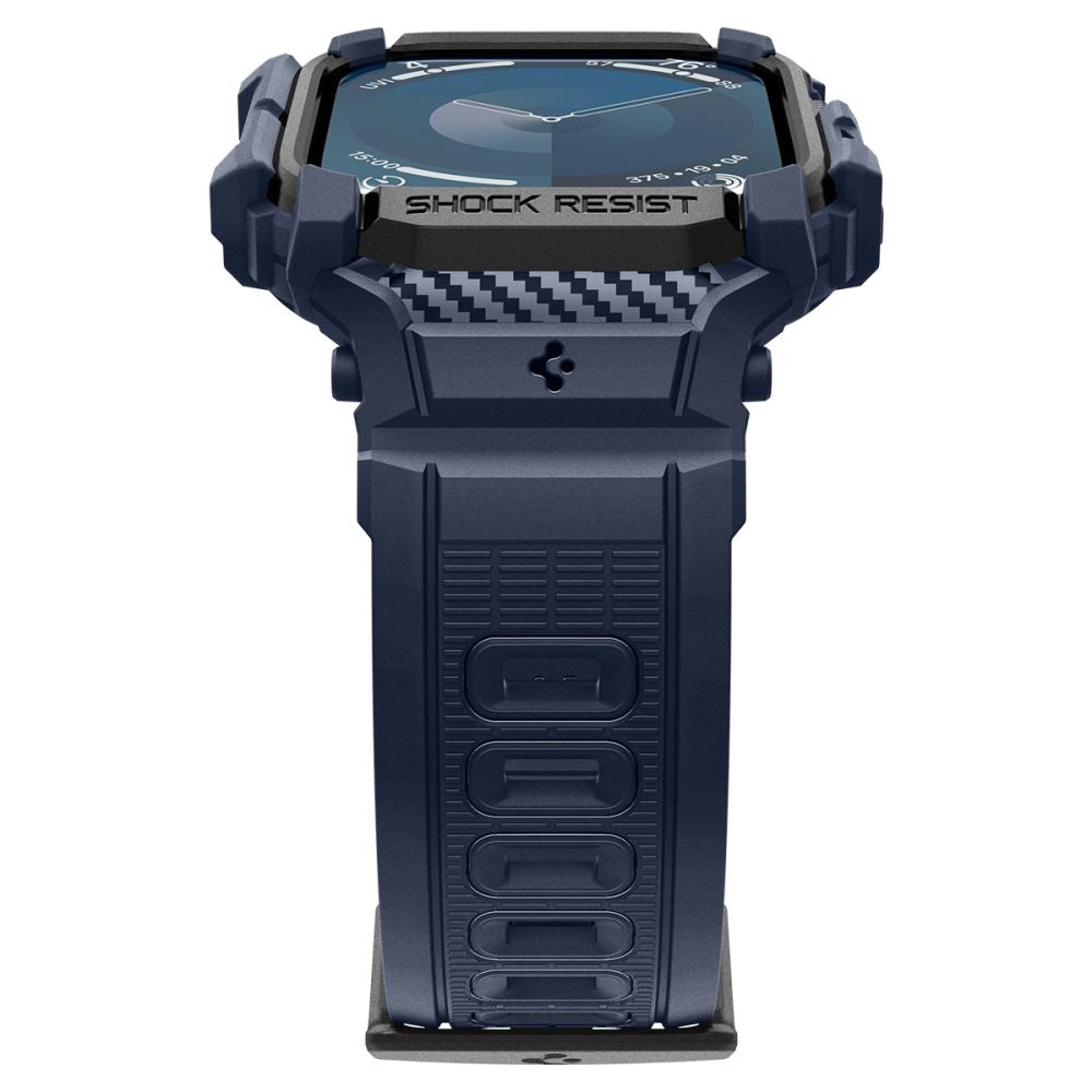 Etui Spigen Rugged Armor Pro dla Apple Watch Series 10 / 11 46mm, Granatowe