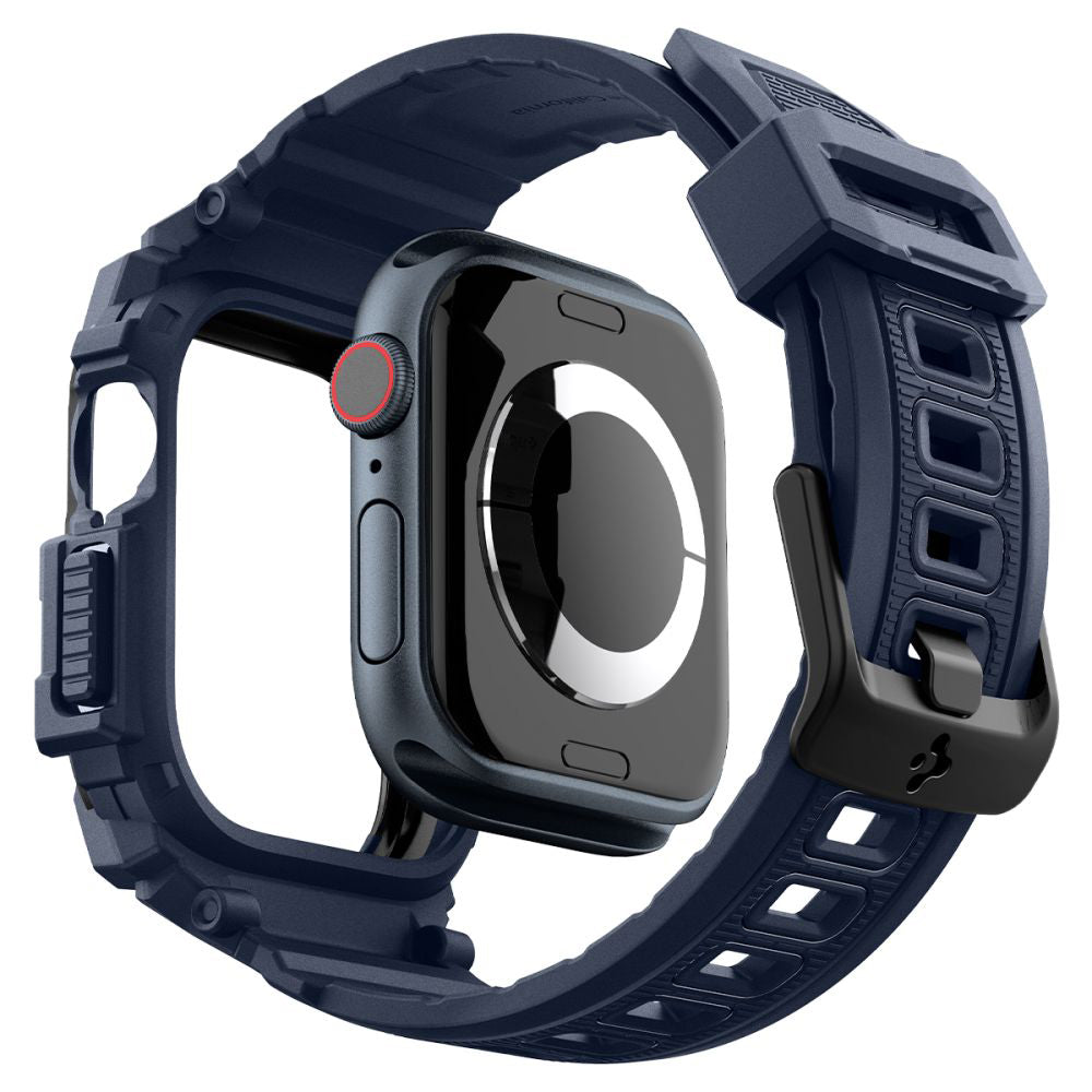 Etui Spigen Rugged Armor Pro dla Apple Watch Series 10 / 11 46mm, Granatowe