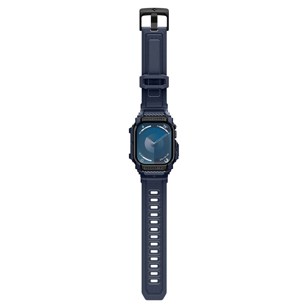 Etui Spigen Rugged Armor Pro dla Apple Watch Series 10 / 11 46mm, Granatowe