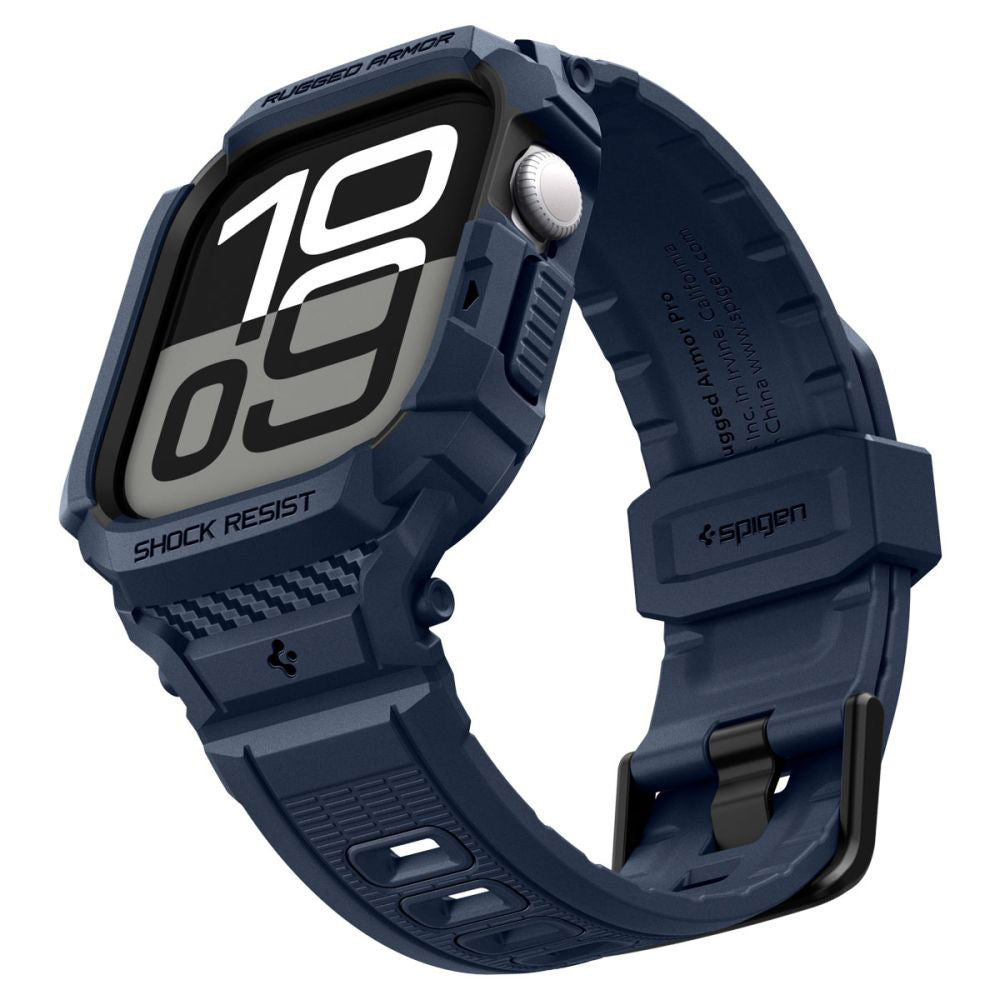 Etui Spigen Rugged Armor Pro V2 dla Apple Watch Series 10 / 11 42mm, Granatowe ACS10495