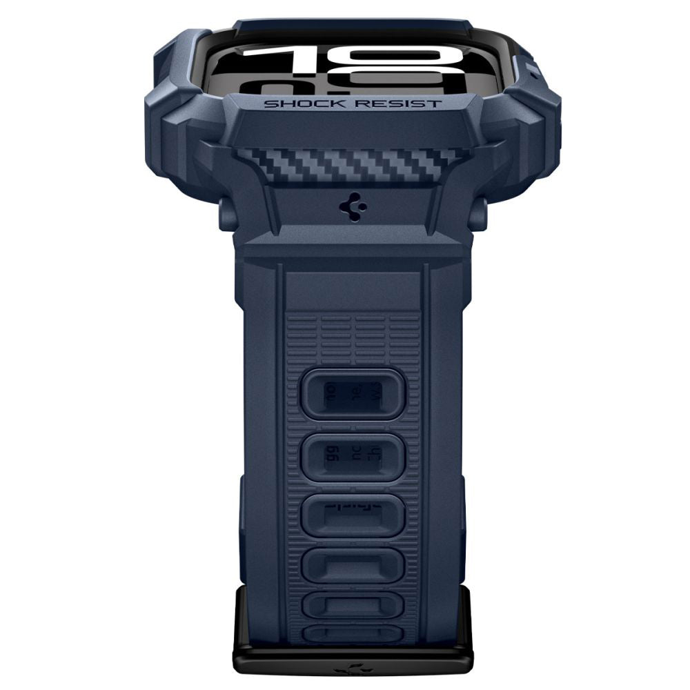 Etui Spigen Rugged Armor Pro V2 dla Apple Watch Series 10 / 11 42mm, Granatowe ACS10495