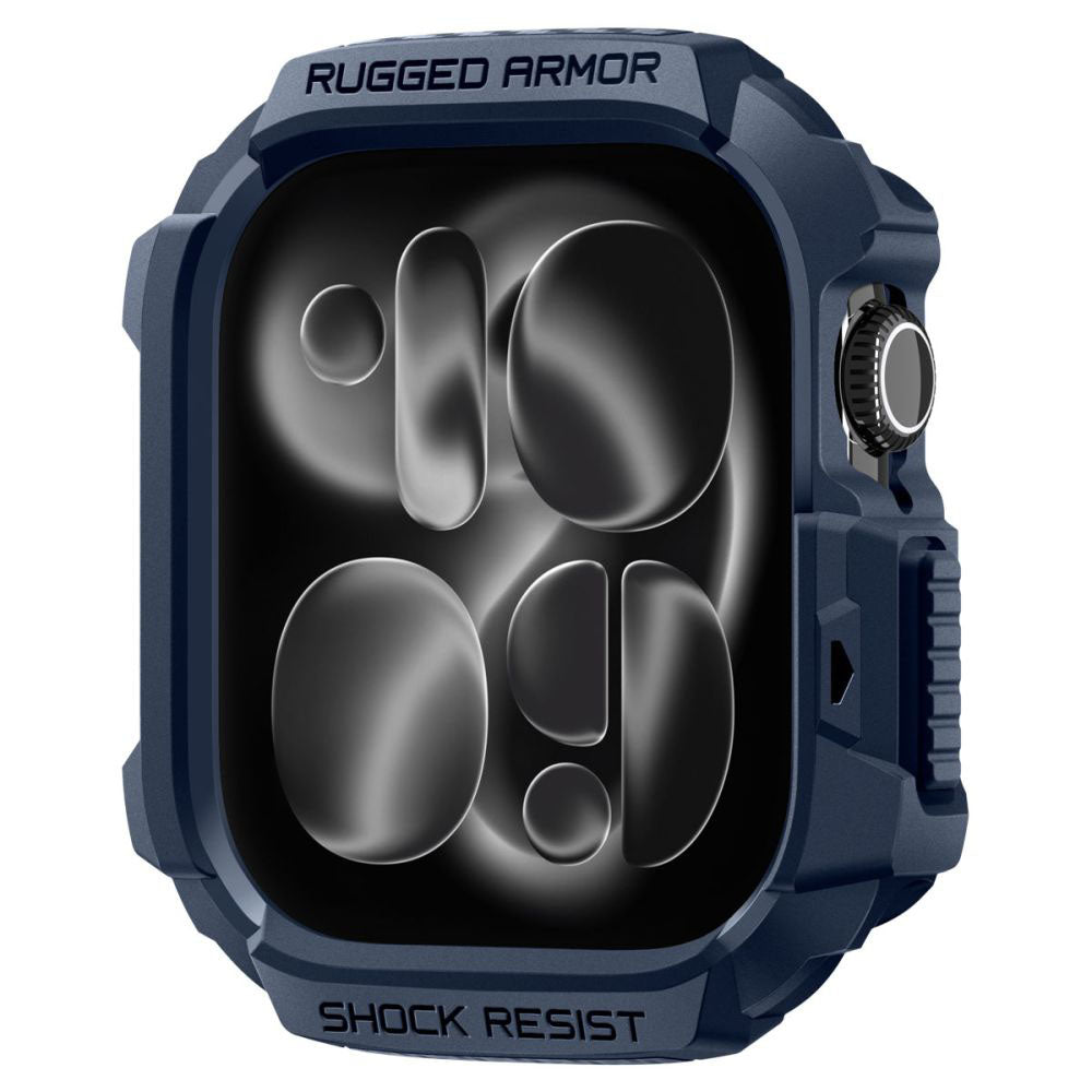 Etui Spigen Rugged Armor V2 dla Apple Watch Series 10 / 11 42mm, Granatowe ACS10492