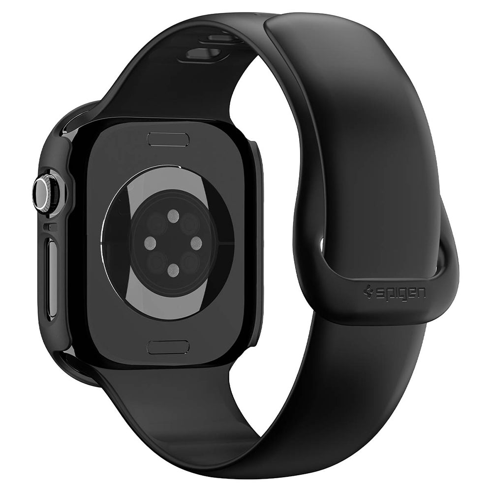 Etui Spigen Thin Fit do Apple Watch 12 42mm, czarne ACS11880