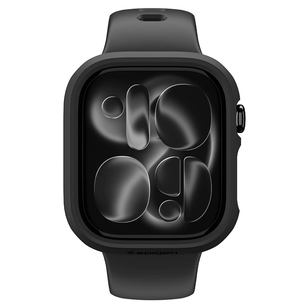 Etui Spigen Thin Fit do Apple Watch 12 42mm, czarne ACS11880