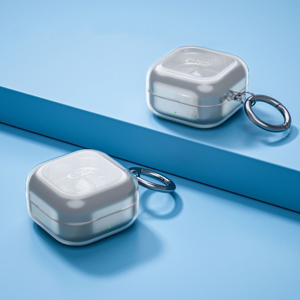 Etui Tech-Protect Flexair dla Samsung Galaxy Buds4 / Buds4 Pro, Przezroczyste