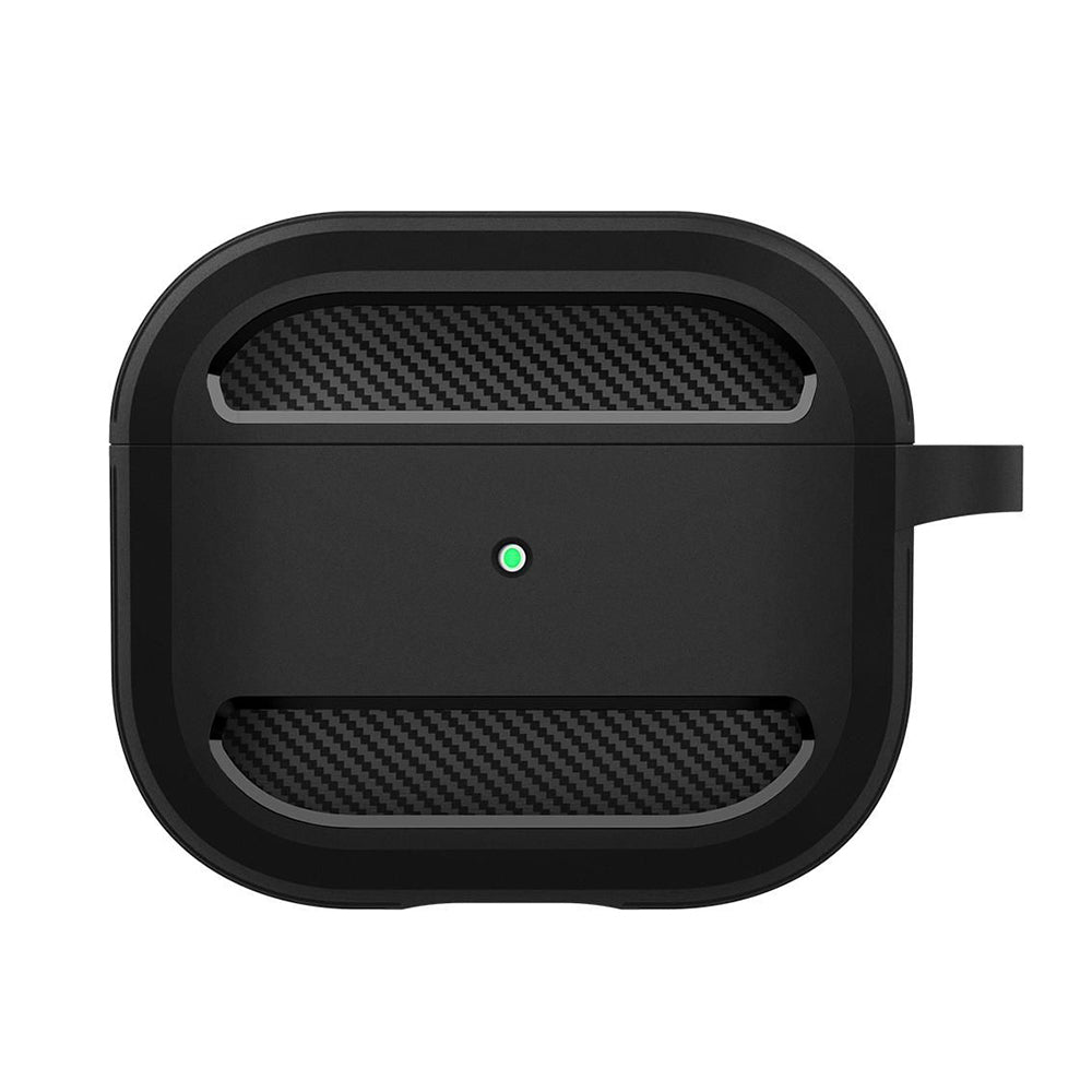 Etui Techsuit Carbon na Apple AirPods 3, Zielone