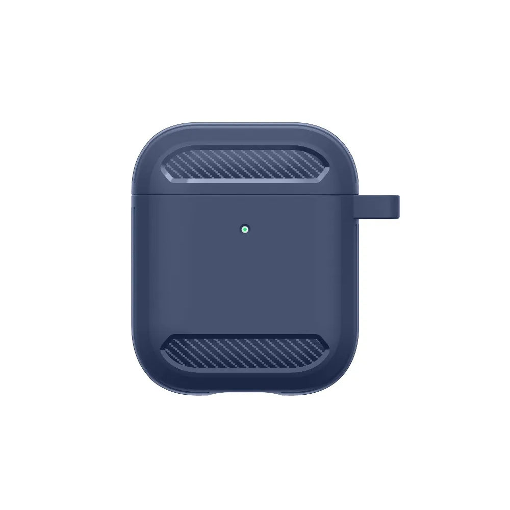 Etui Techsuit Carbon na Apple AirPods Gen 2 / Gen 1, Różowe