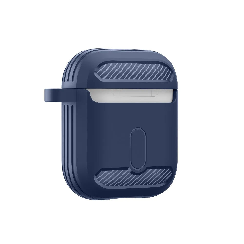 Etui Techsuit Carbon na Apple AirPods Gen 2 / Gen 1, Różowe