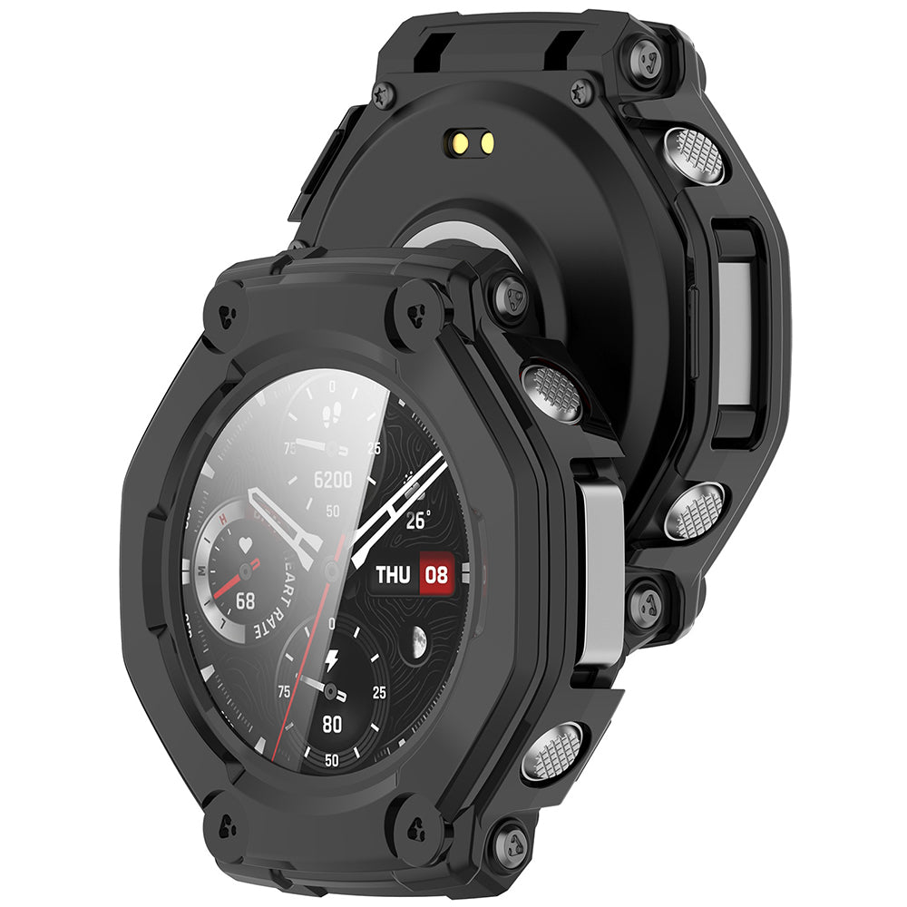 Etui Techsuit Defense360 Pro dla Amazfit T-Rex 3, Czarne