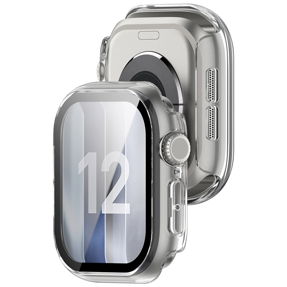 Etui Techsuit Defense360 Pro dla Apple Watch 12 46mm, Przezroczyste