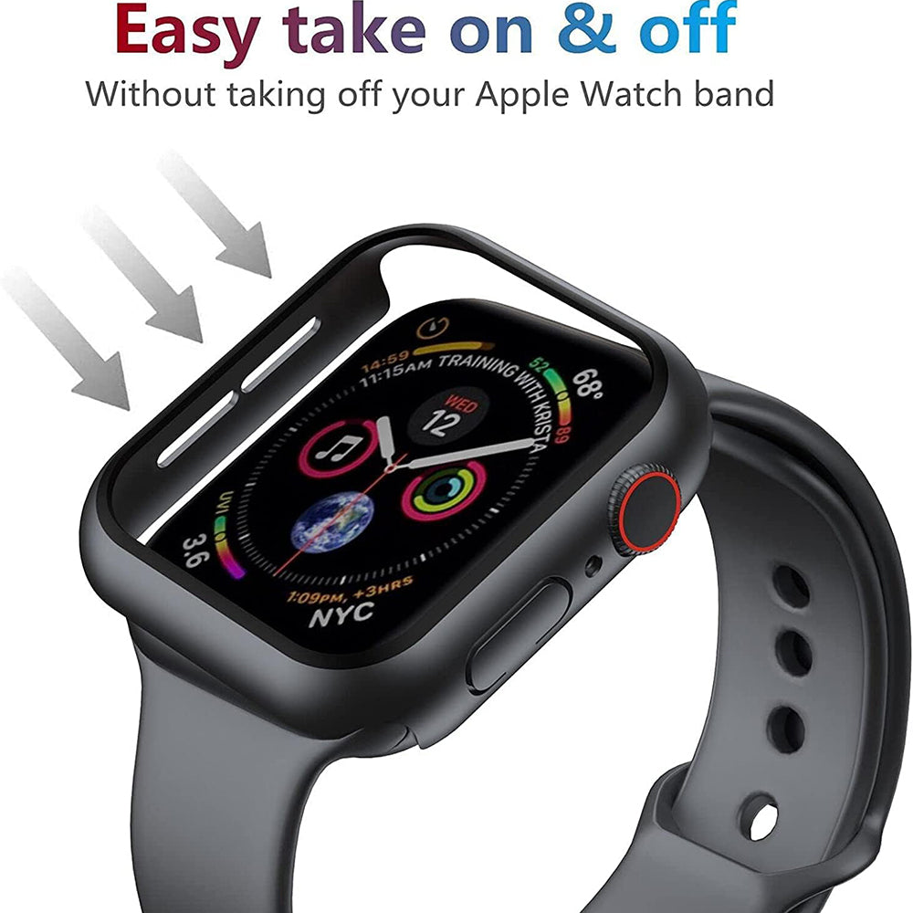 Etui Techsuit Defense360 Pro do Apple Watch 40mm Series, czarne