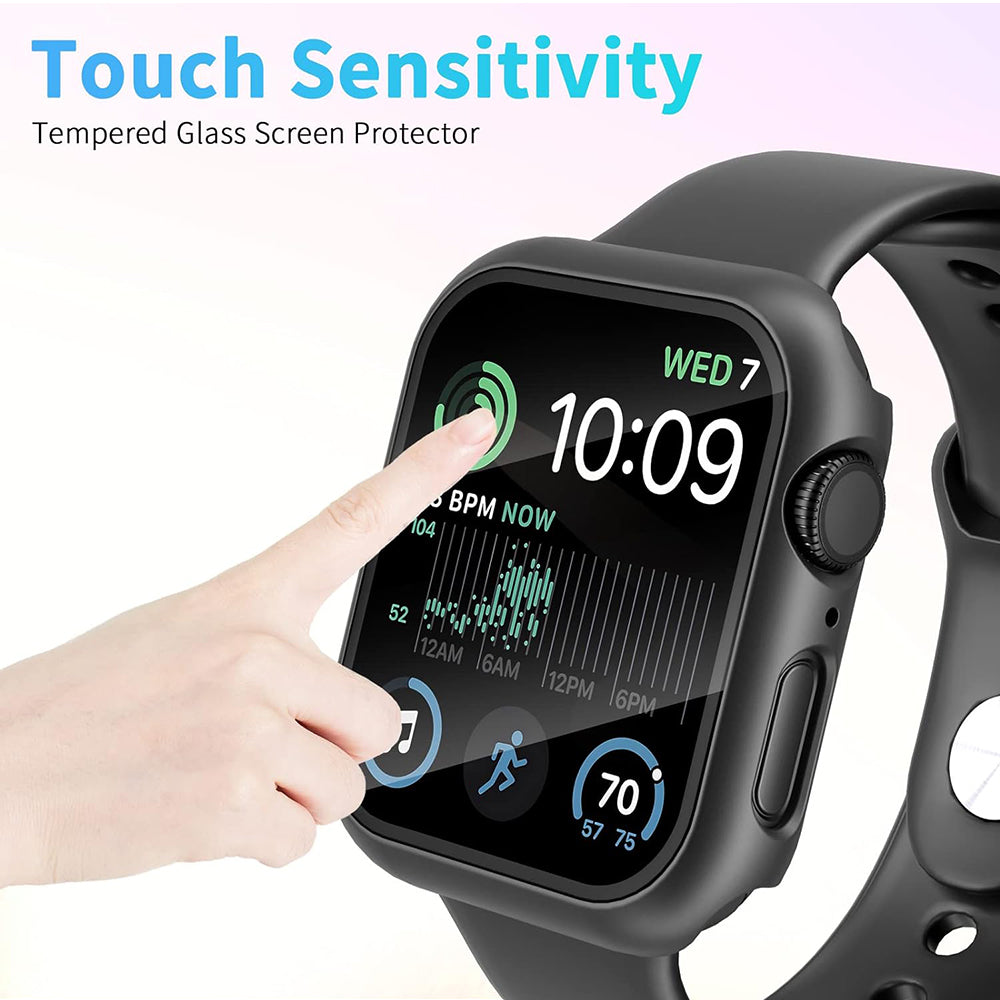 Etui Techsuit Defense360 Pro do Apple Watch 40mm Series, czarne