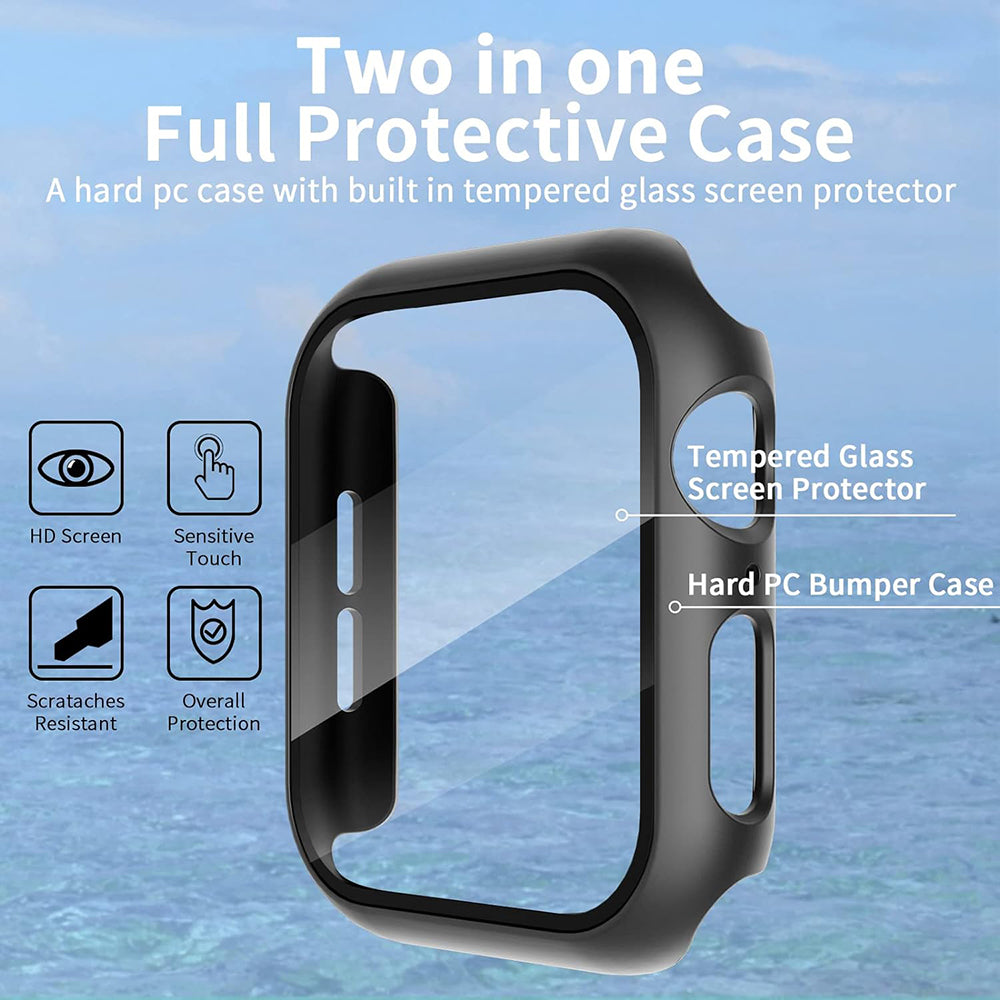 Etui Techsuit Defense360 Pro do Apple Watch 40mm Series, czarne